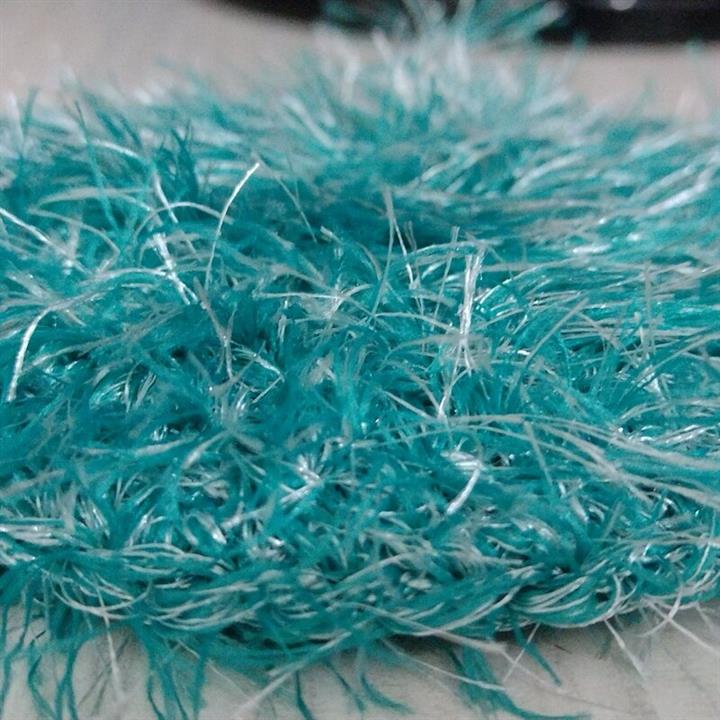 اسکاچ قلاب بافی یوموش دایره ای ( کف دهی عالی ) ( زیبا و ضخیم )